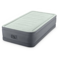 Кровать-матрас INTEX 64902 "TWIN PREMAIRE® I ELEVATED AIRBED WITH FIBER-TECH BIP", эл/н, 220V,191х99х46